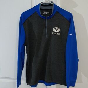Nike Blue Gray Tour Performance BYU Brigham Young University cougars soccer golf